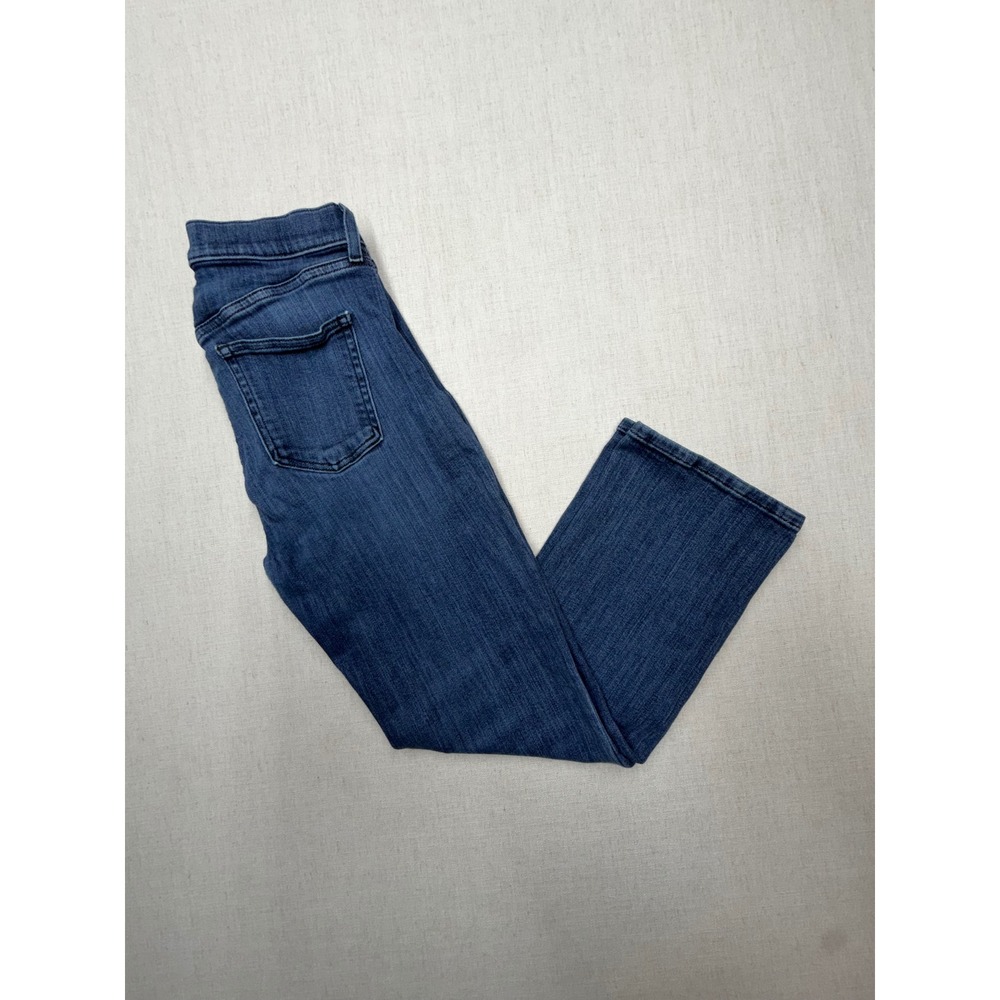 AYR The Pop High Rise Straight Leg Jeans Medium Wash Size 29 Made in LA